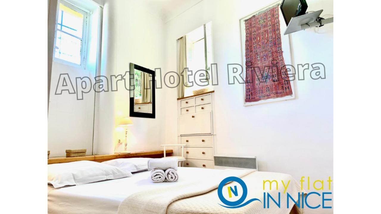 Aparthotel Riviera - Balcon Honore 1 - Old Town - 5 Mn Promenade Des Anglais Et Plage - Charme Absolu - Appartement 2 Pieces Avec Balcon Ac - Vue Mer Et Ville ニース エクステリア 写真