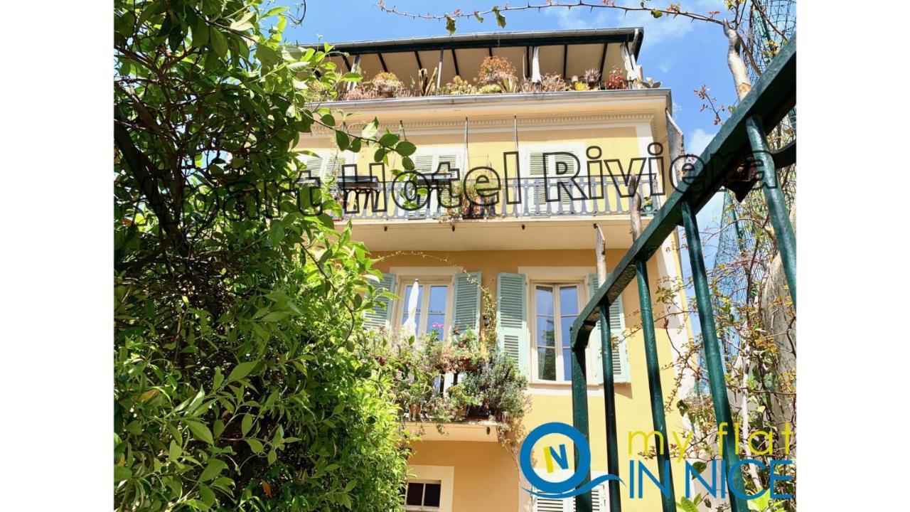 Aparthotel Riviera - Balcon Honore 1 - Old Town - 5 Mn Promenade Des Anglais Et Plage - Charme Absolu - Appartement 2 Pieces Avec Balcon Ac - Vue Mer Et Ville ニース エクステリア 写真