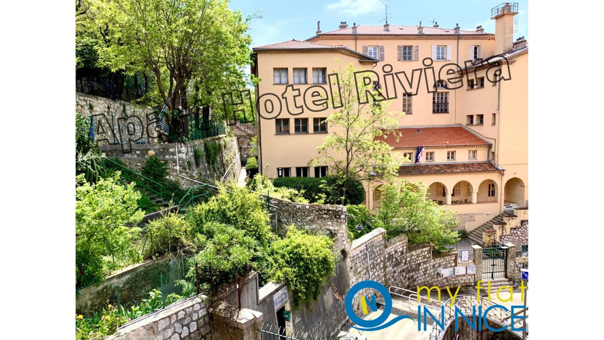 Aparthotel Riviera - Balcon Honore 1 - Old Town - 5 Mn Promenade Des Anglais Et Plage - Charme Absolu - Appartement 2 Pieces Avec Balcon Ac - Vue Mer Et Ville ニース エクステリア 写真